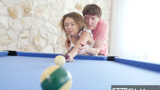 Billiards with Allie Addison's Stepbrother - zdarma porno v 4K FREE-FULL-PORN.COM