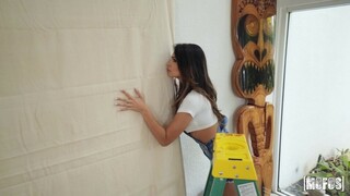 Painting Her Latina Body - free porn in 4K FREE-FULL-PORN.COM