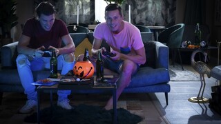 Watch Deepthroat Double Blowjob on Halloween - free HD porn on FREE-FULL-PORN.COM