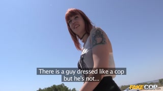 Watch Spanish Amateur Redhead Fucks Cop's Ass - free HD porn on FREE-FULL-PORN.COM