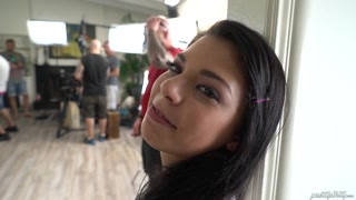 Watch Behind the Scenes Slobbering Head from Petite Star - free HD porn on FREE-FULL-PORN.COM