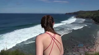 Bekijk Danni Rivers small tits - Hot outdoor sex under the sun - gratis HD porno op FREE-FULL-PORN.COM