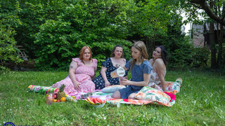 Watch Glasses Wearing Stepmoms Dominate Young Maya Sinn in Outdoor Lesbian Foursome - free HD porn on FREE-FULL-PORN.COM