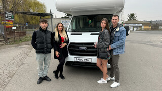 Watch Tommy Wave Fucks Gorgeous Czech Babes Olivia Sparkle, Jennifer Mendez, Charlie Dean in BangVan - free HD porn on FREE-FULL-PORN.COM
