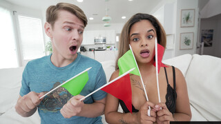Watch Isabella Jules and Sage Roux Play Red Flags Game and Get So Aroused - free HD porn on FREE-FULL-PORN.COM