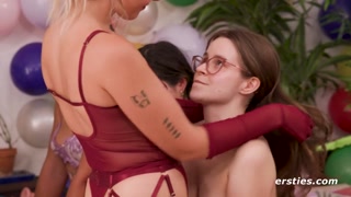Watch Ersties Lesbians Get Wild and Crazy - free HD porn on FREE-FULL-PORN.COM