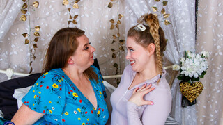 Watch Lesbian Encounter: Stepmom Rachel and Teen Darcy Rosa - free HD porn on FREE-FULL-PORN.COM