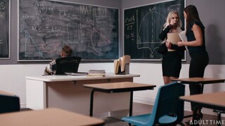 Watch In Class, They Get It On - free HD porn on FREE-FULL-PORN.COM
